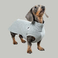 Load image into Gallery viewer, COTTON SHIRT Dachshund Grey Melange
