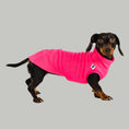 Load image into Gallery viewer, Dackel Fleece Long Shirt 2.0 Magenta
