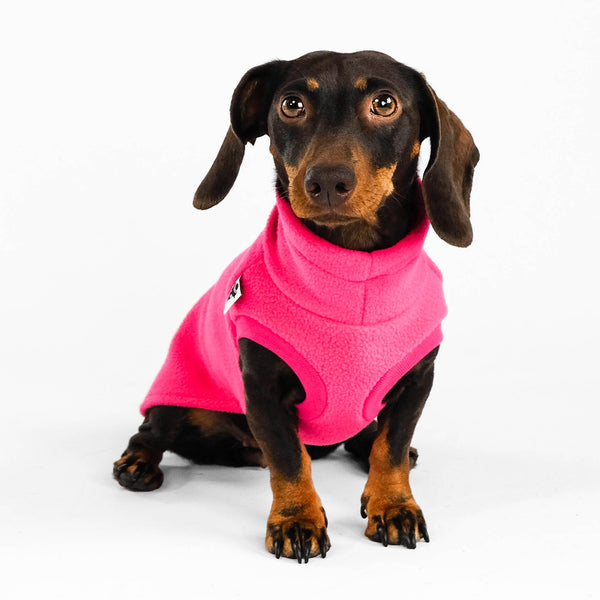 Dackel Fleece Long Shirt 2.0 Magenta