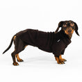 Load image into Gallery viewer, Dackel Fleece Pullover Brown