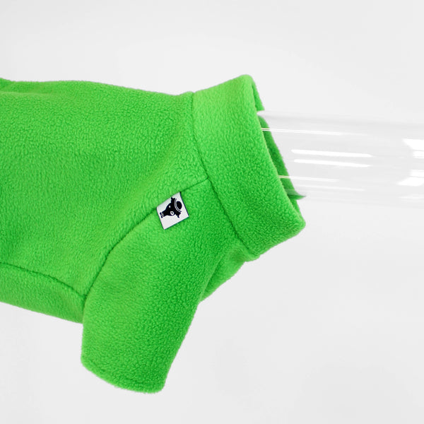 PULLOVER für Dackel in Apple Green