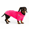 Load image into Gallery viewer, Dackel Fleece Pullover Magenta