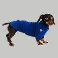 Load image into Gallery viewer, Dackel Fleece Pullover Navy