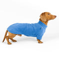 Load image into Gallery viewer, Dachshund Polar Fleece Sky Blue