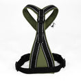 Load image into Gallery viewer, Dackel Softshell Geschirr Dark Olive