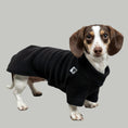 Load image into Gallery viewer, PULLOVER for dachshunds in black