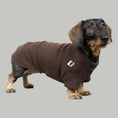 Load image into Gallery viewer, PULLOVER Dackel Dunkelbraun
