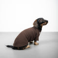Load image into Gallery viewer, PULLOVER Dackel Dunkelbraun