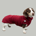 Load image into Gallery viewer, FLEECE SHIRT Dackel Weinrot