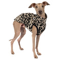 Load image into Gallery viewer, Fleece Shirt Iggy Leo – hochwertige Hundekleidung für Dackel, Windspiele und Windhunde von Karma Hund Berlin – Ganzkörperansicht am Hund