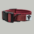 Load image into Gallery viewer, Softshell Halsband Weinrot