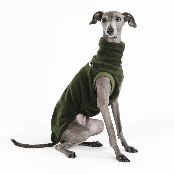 Iggy Fleece Shirt Dark Olive