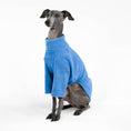 Load image into Gallery viewer, Windspiel Pullover Fleece blau