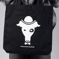 Load image into Gallery viewer, Jutebeutel „Dog Person“ aus recyceltem Canvas