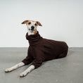 Load image into Gallery viewer, Overall Windhund Espresso – optimale Passform für Windhunde, Whippets und Dackel