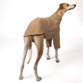 Load image into Gallery viewer, Pullover Windhund Camel – Hundekleidung für Dackel, Windspiele und Whippets – Rückenansicht