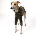 Load image into Gallery viewer, Pullover Windhund Camouflage – ergonomischer Schnitt für Dackel und Windhunde – handgefertigte Hundekleidung