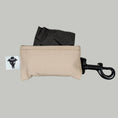 Load image into Gallery viewer, Softshell Kotbeutelhalter Beige