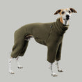 Load image into Gallery viewer, TEDDY OVERALL Windhund Olivgrün