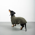 Load image into Gallery viewer, TEDDY PULLOVER Dackel Olivgrün