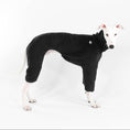 Load image into Gallery viewer, Whippet Fleece Overall Schwarz