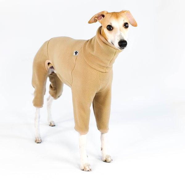 Whippet Fleece Overall Camel