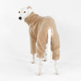 Load image into Gallery viewer, Whippet Sherpa Overall Beige