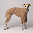 Load image into Gallery viewer, Seitenansicht - Whippet in bequemen Fleece Pullover Made in Germany