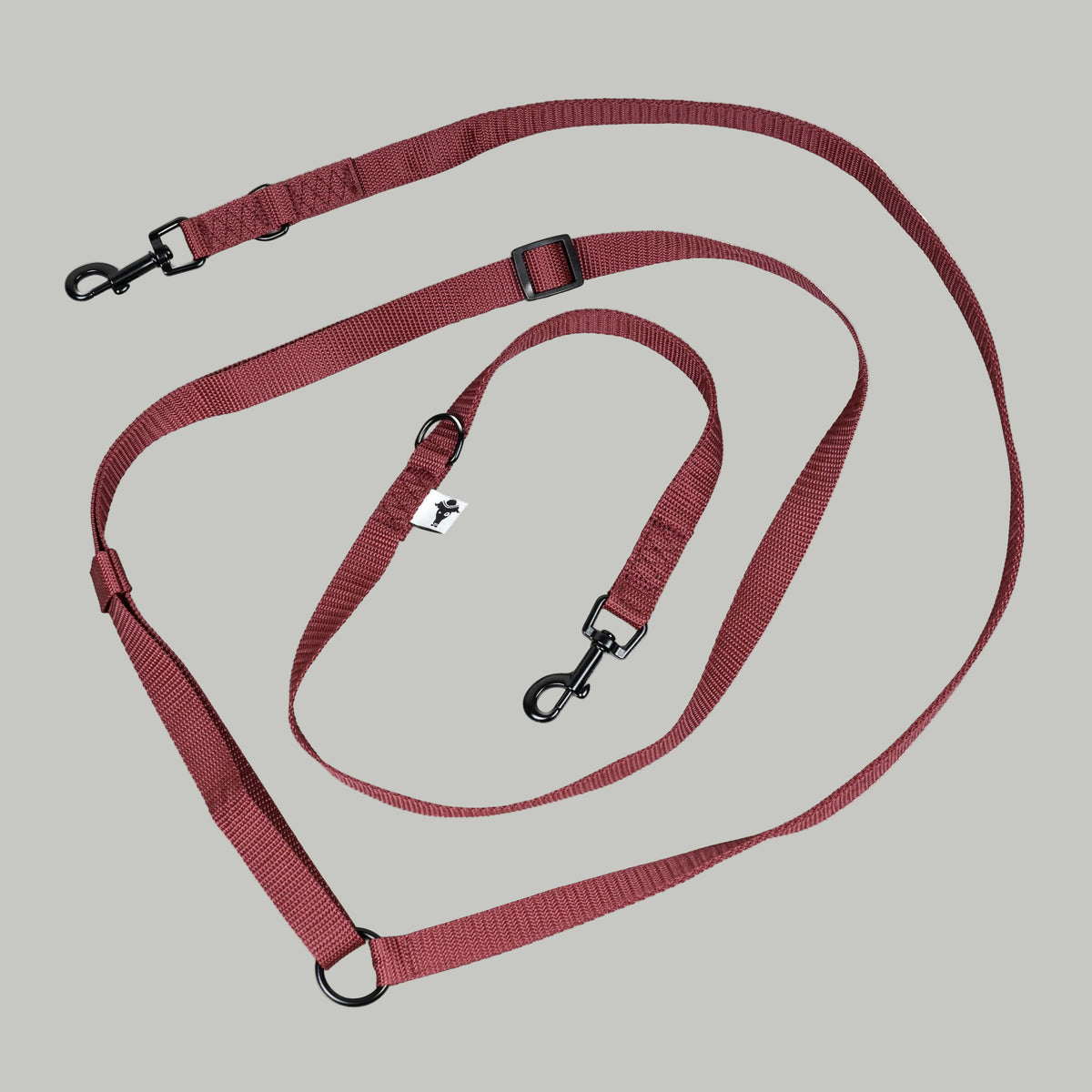 Crossbody Leine Weinrot