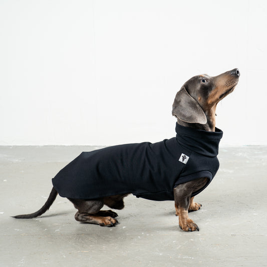 COTTON SHIRT Dachshund Black