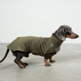 Load image into Gallery viewer, COTTON SHIRT Dachshund Dark Olive
