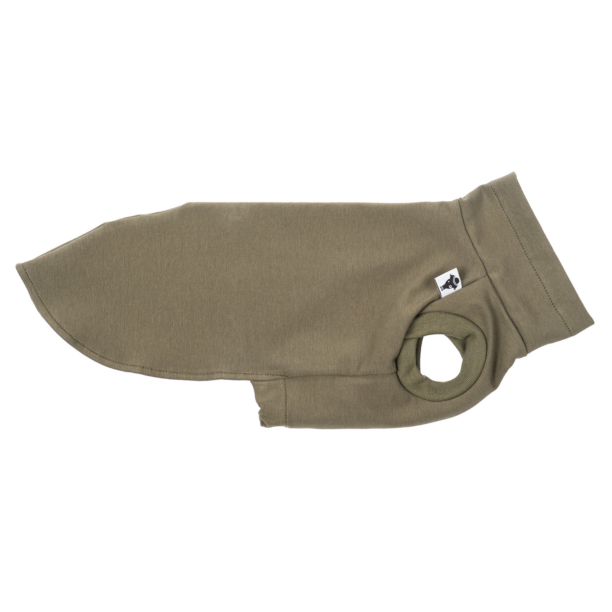 COTTON SHIRT Dachshund Dark Olive