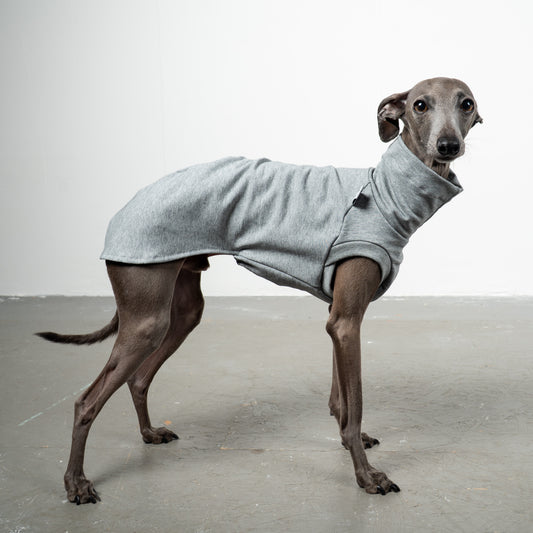 COTTON SHIRT Iggy Grey Melange 