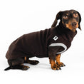 Load image into Gallery viewer, Dackel Fleece Long Shirt 2.0 in Braun
