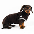 Load image into Gallery viewer, Dackel Fleece Long Shirt 2.0 in Braun
