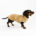 Load image into Gallery viewer, Dackel Fleece Long Shirt 2.0 Camel
