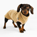 Load image into Gallery viewer, Dackel Fleece Long Shirt 2.0 in Camel
