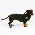Load image into Gallery viewer, Dackel Fleece Long Shirt 2.0 in Dark Olive
