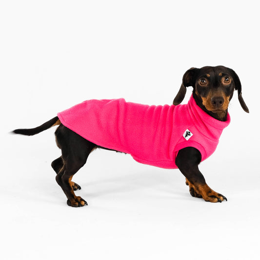 Dackel Fleece Long Shirt 2.0 Magenta