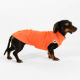 Load image into Gallery viewer, Dackel Fleece Long Shirt 2.0 Orange
