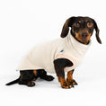 Load image into Gallery viewer, Dackel Fleece Long Shirt in Sand 2.0
