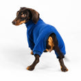 Load image into Gallery viewer, Dackel Fleece Overall Navy
