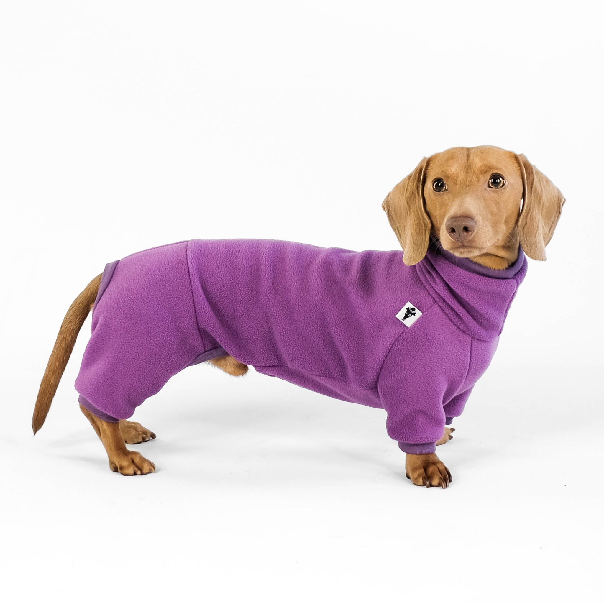 Dackel Overall Fleece Violet