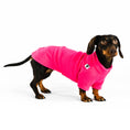 Load image into Gallery viewer, Dackel Fleece Pullover Magenta
