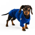 Load image into Gallery viewer, Dackel Fleece Pullover Navy
