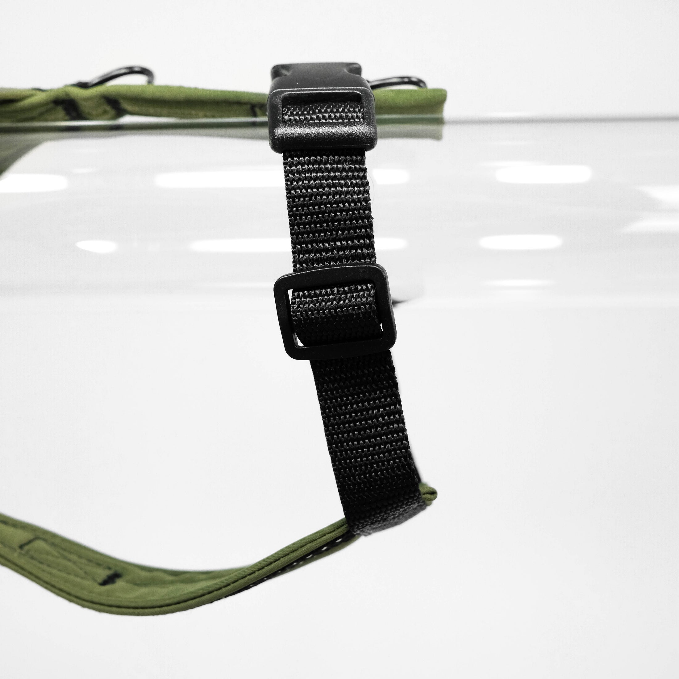 Dackel Softshell Geschirr Dark Olive