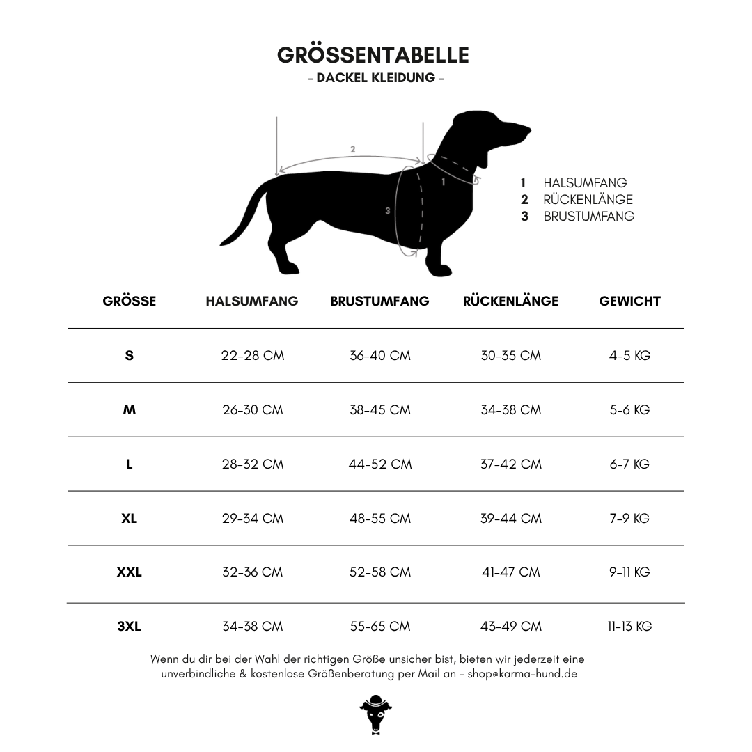 COTTON SHIRT Dachshund Black