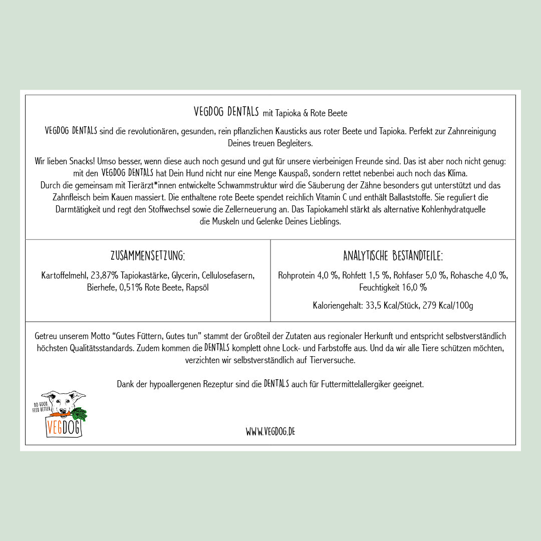 VEGDOG Dentals