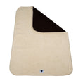 Load image into Gallery viewer, Teddy Kuscheldecke Dunkelbraun/Beige

