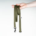 Load image into Gallery viewer, Gurtband Leine Dark Olive
